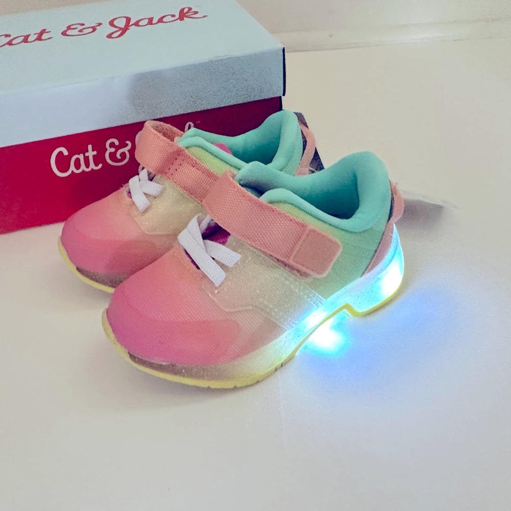 Cat & Jack light-up shoes